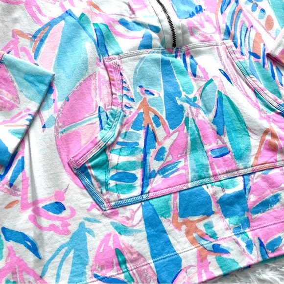 Lilly Pulitzer | Multi "Out To Sea" UPF 50 Skipper Popover - Picture 3 of 7